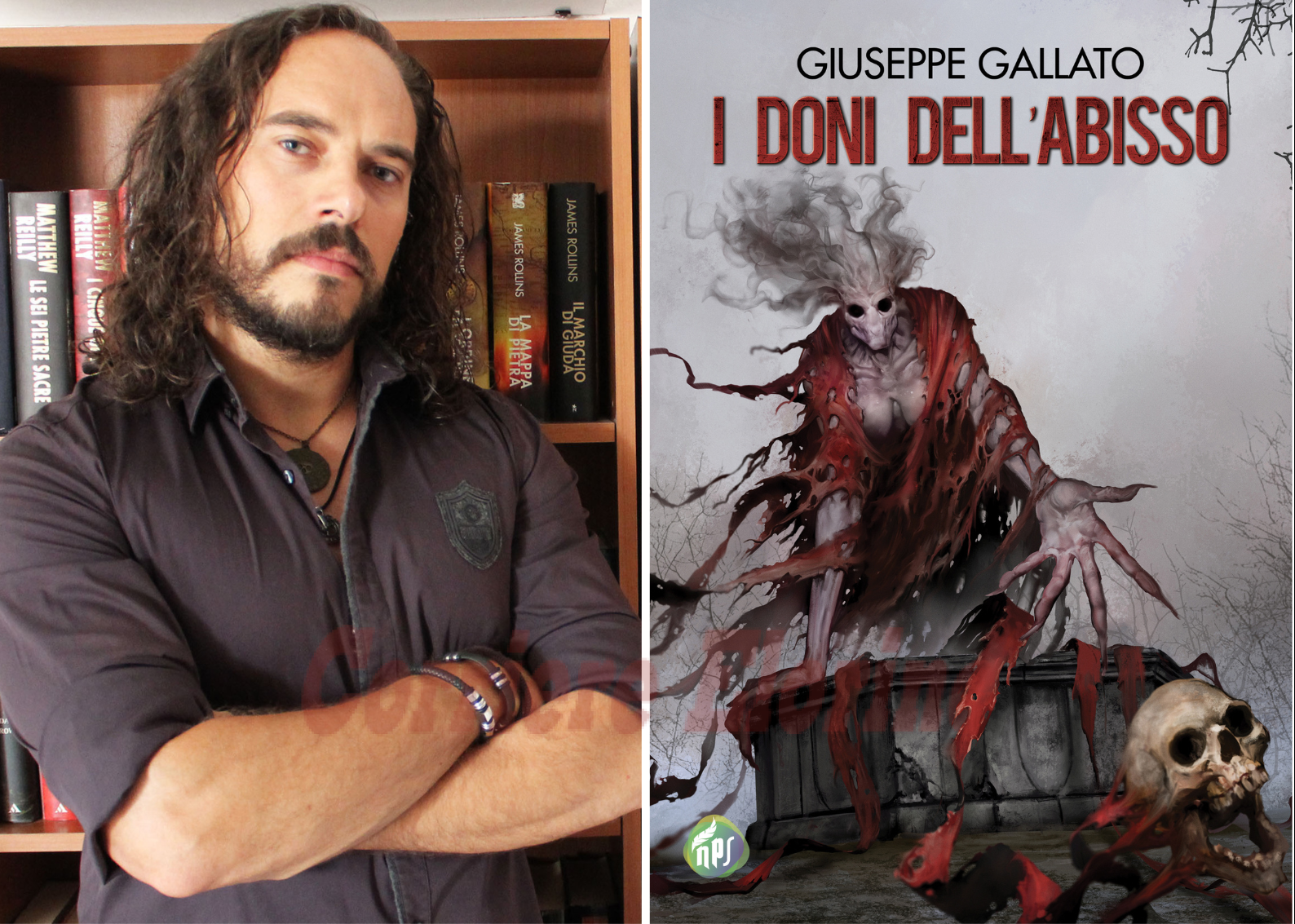 Lo scrittore rosolinese Giuseppe Gallato ospite al Salone del Libro di Torino per l’anteprima del romanzo “I doni dell’abisso”