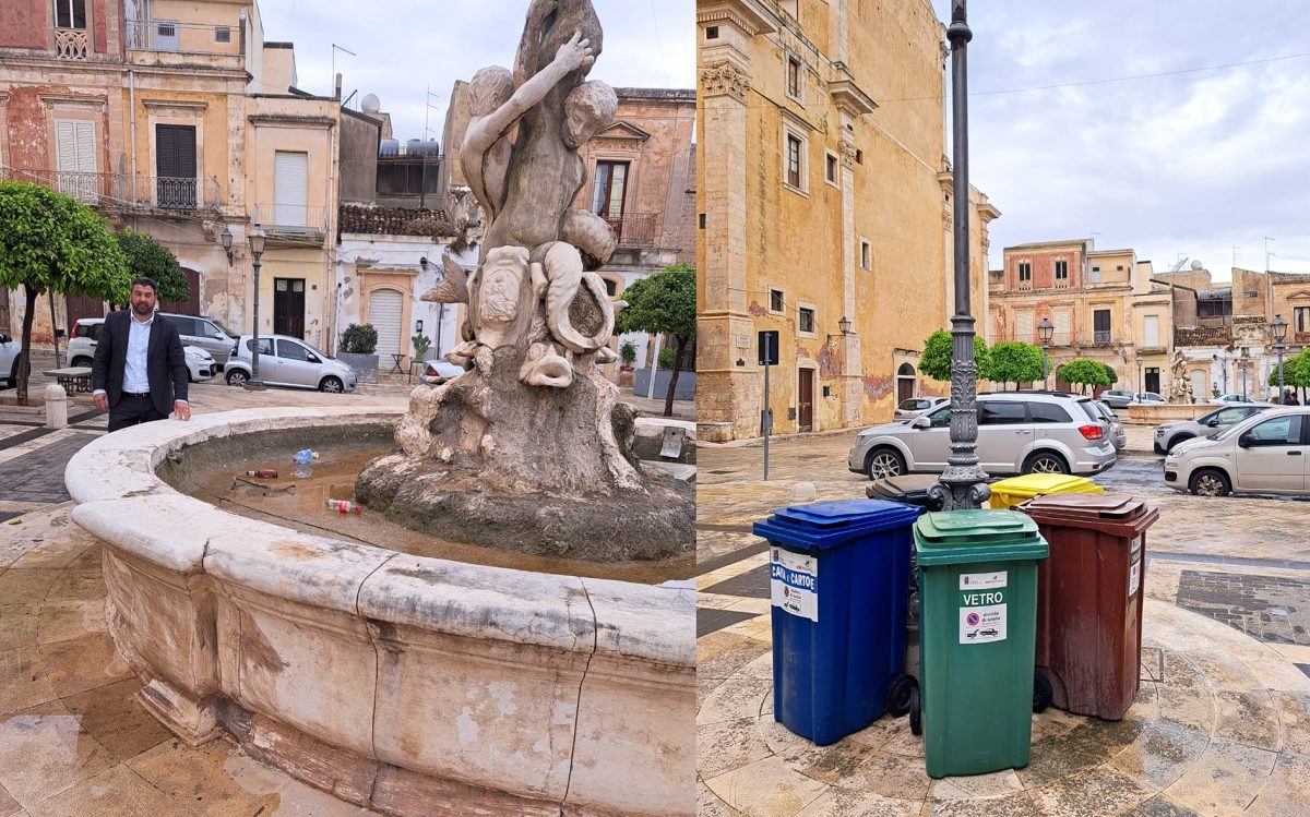 A Rosolini il sindaco adotta piazza Masaniello: “La tratterò come se fosse una figlia”