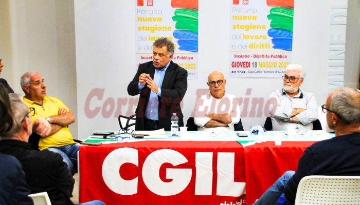 Il grido di allarme di Cgil e SPI Cgil a Rosolini: “C’è rabbia sociale, sta cadendo la cittadella dei diritti”.