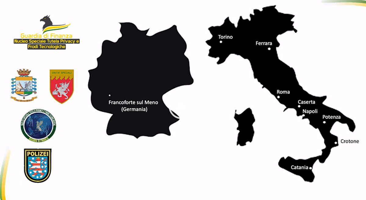 Streaming illegale, sequestrate risorse web e proventi illeciti. Denunciate 13 persone tra Italia e Germania