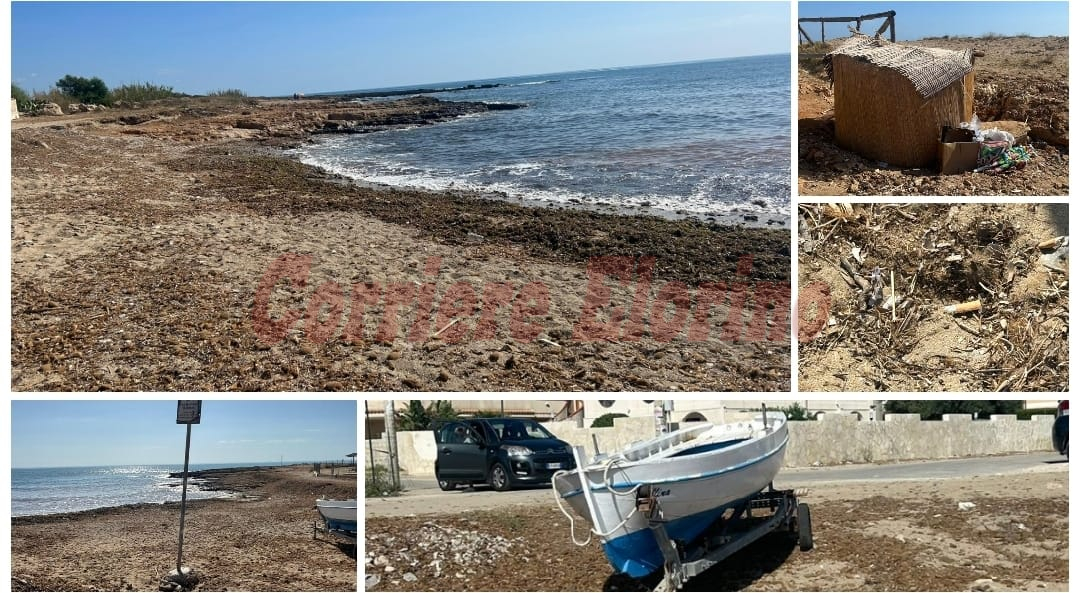 Lettera di una residente: “La bella spiaggia di San Lorenzo sporca e piena di posidonia”