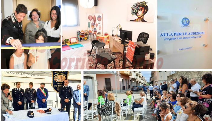 Inaugurata stamattina “Una stanza tutta per sé”, nasce in Caserma uno spazio per le vittime di violenza