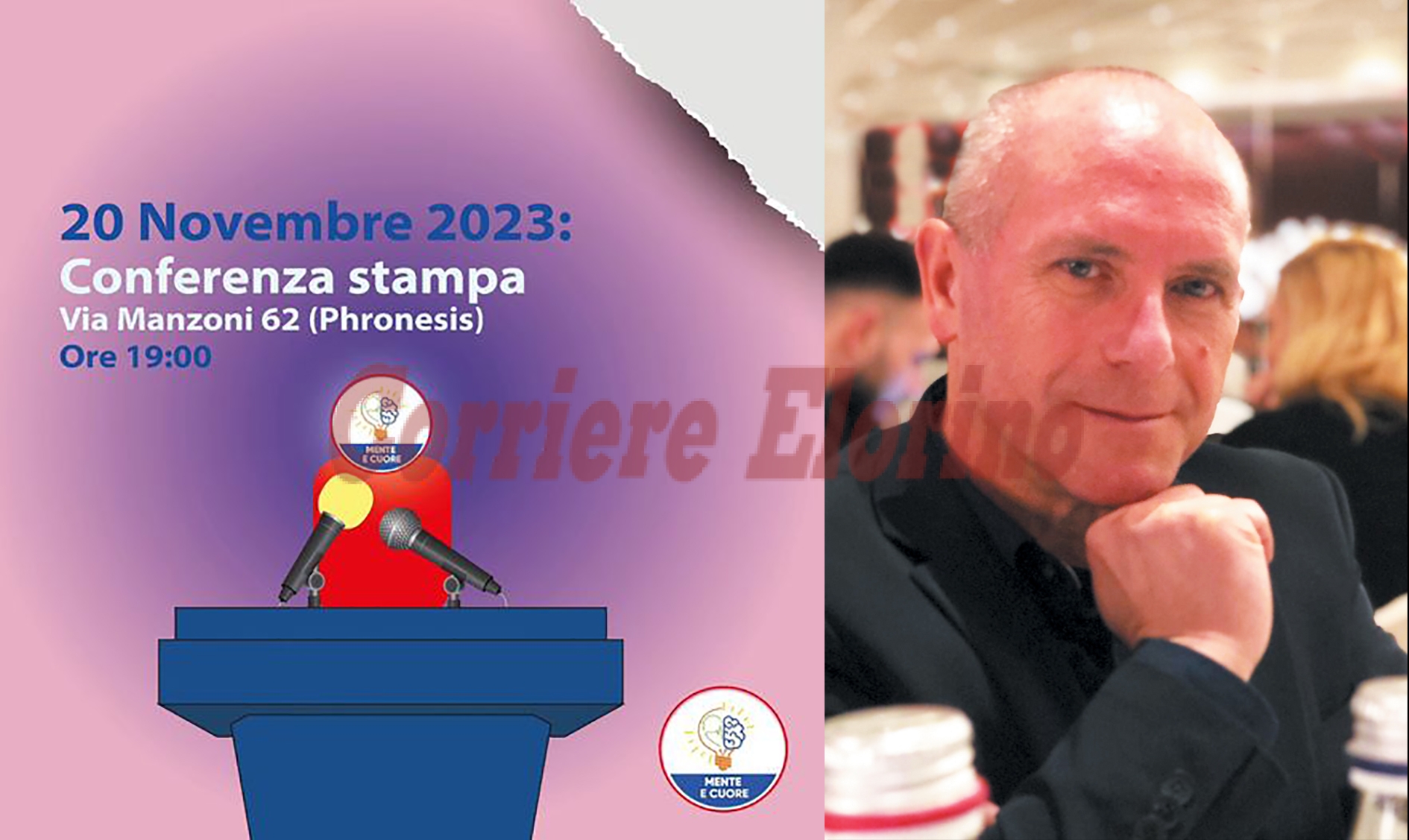 Lunedì alle 19 conferenza stampa di “Mente e Cuore”