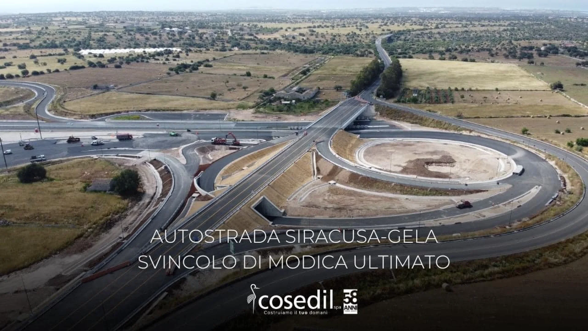 È tempo di inaugurazione, il 7 dicembre apre l’autostrada fino a Modica