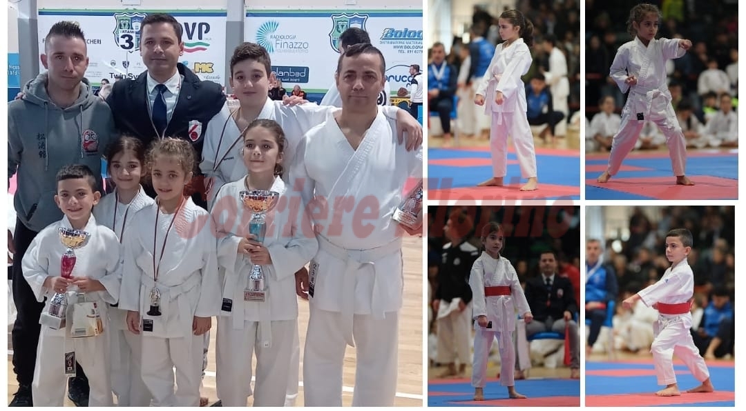 Karate, esordio promettente per la Daruma-T di Rosolini alla 23ª Coppa Natale a Palermo