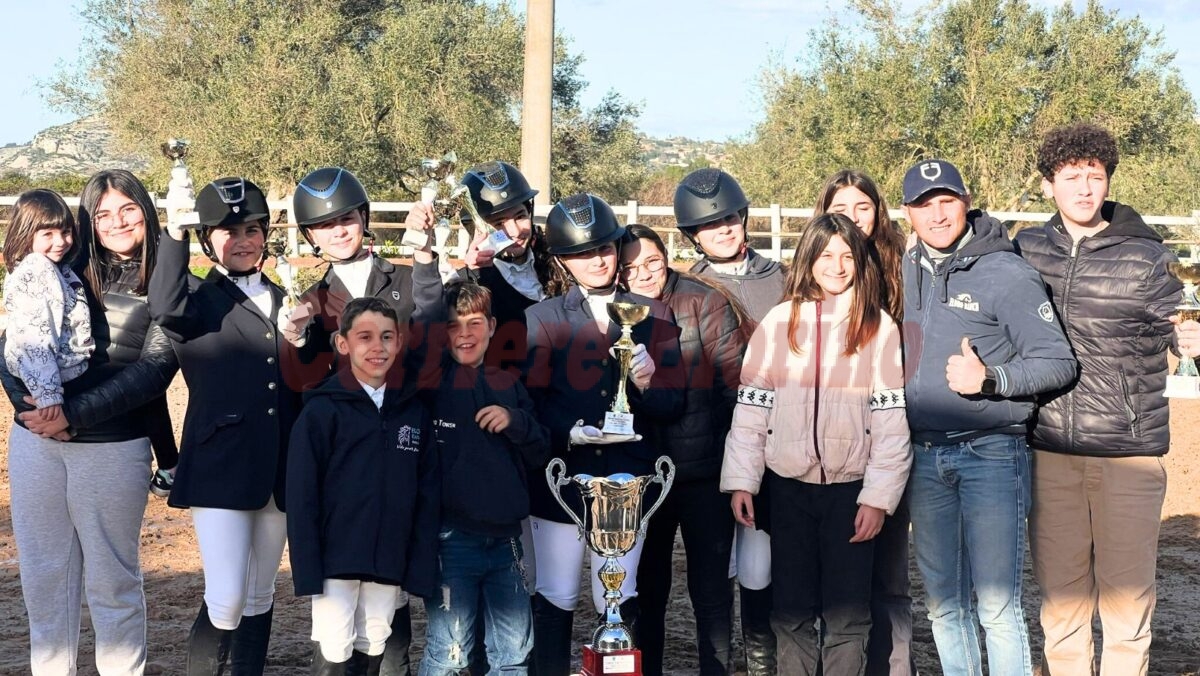 Dressage, i piccoli talenti dell’Eloro Ranch conquistano il Premio “Città di Modica”