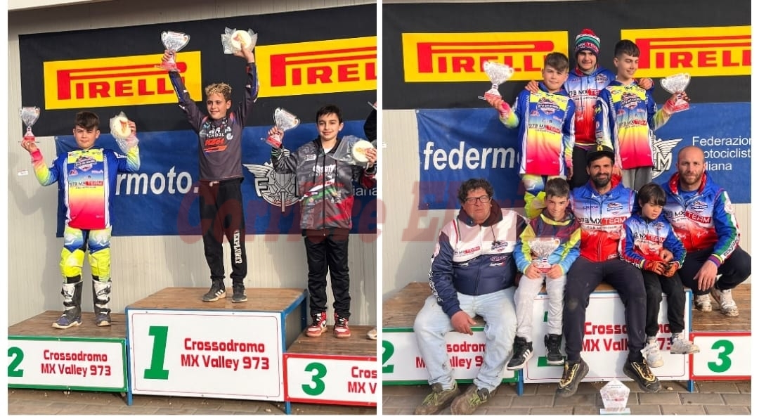 Motocross, prima prova del Campionato Regionale FMI, secondo posto per Paternò e Garretta