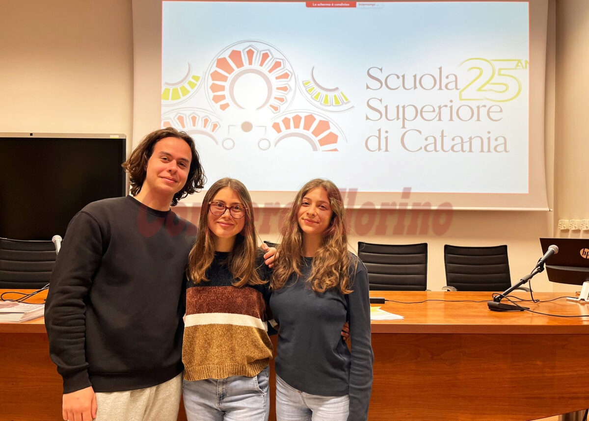Tre studenti del Liceo Scientifico OSA “Curcio” di Ispica allo stage di Neuroscienze a Catania