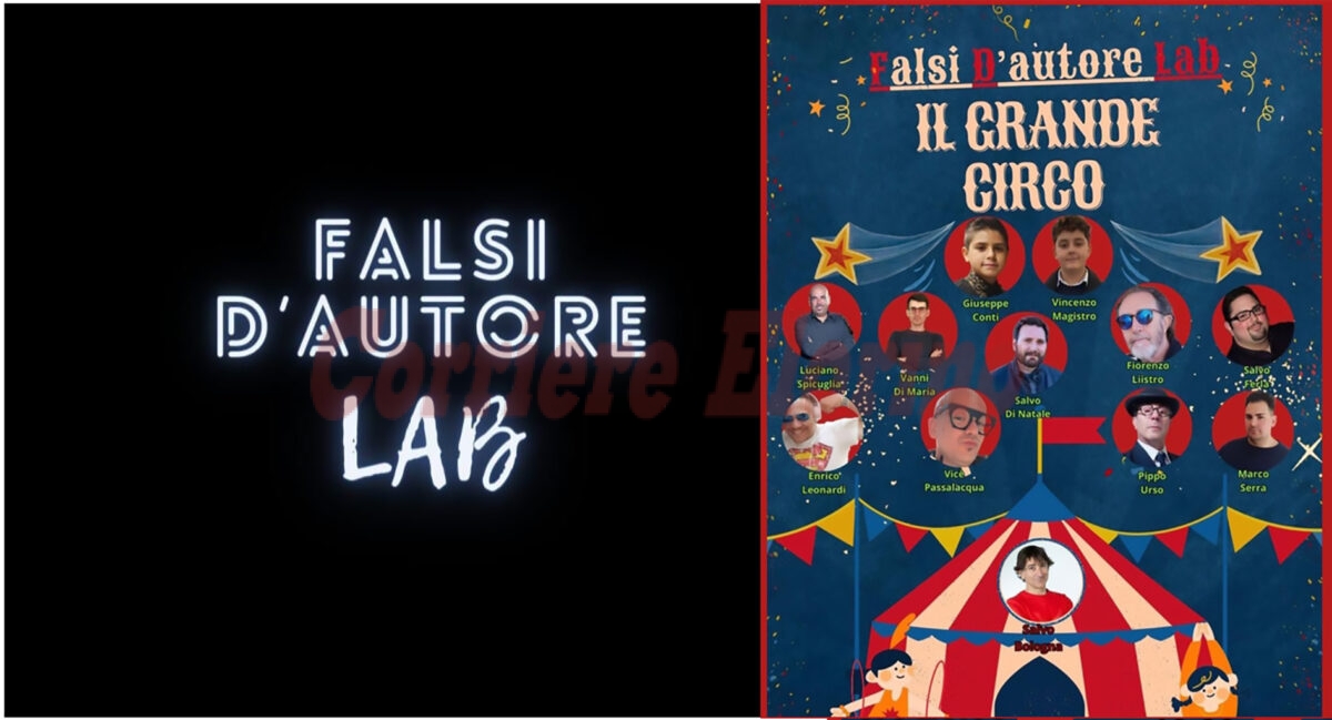 Falsi D’Autore Lab: nasce dal laboratorio di cabaret lo spettacolo “Il Grande Circo”