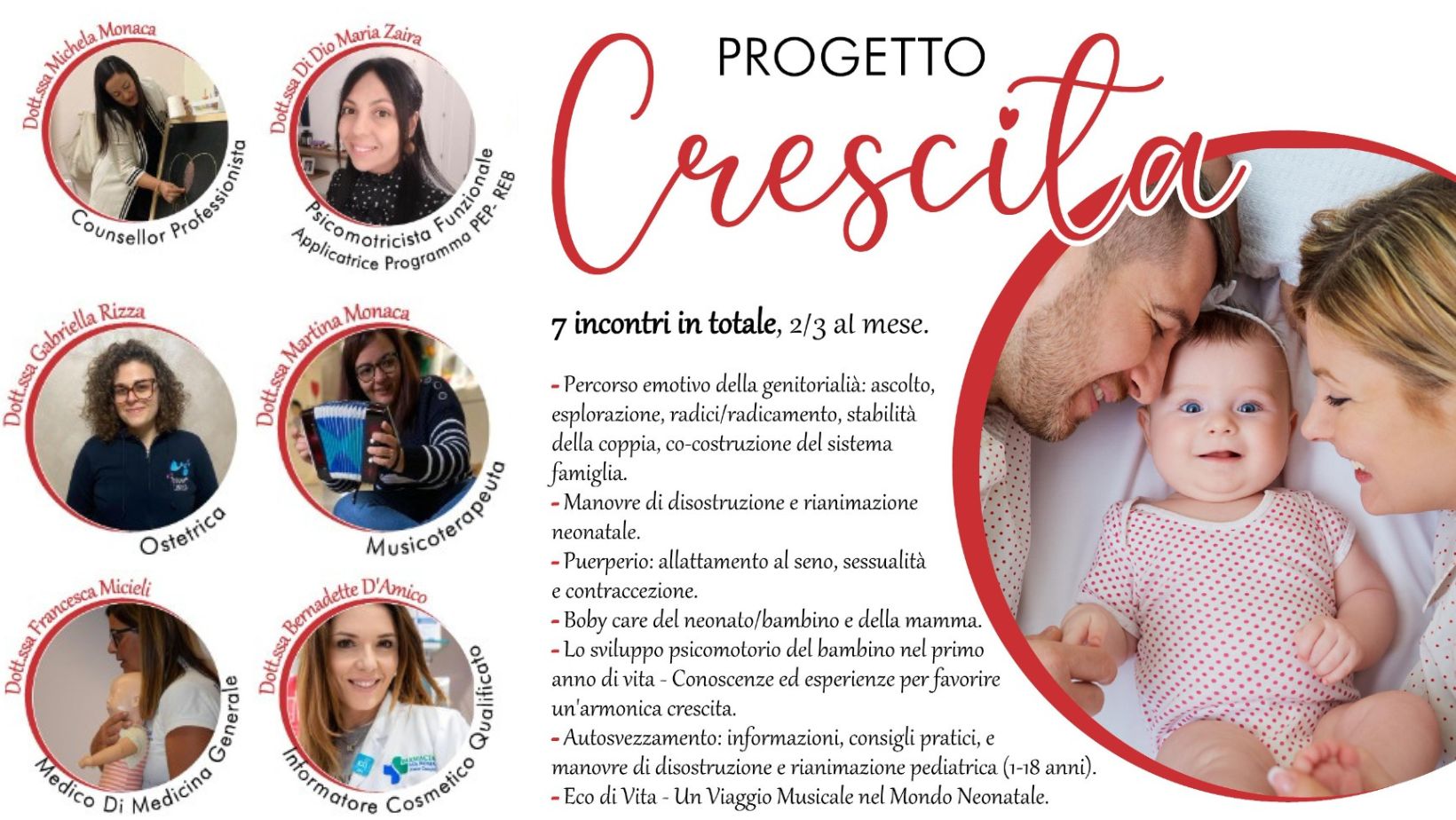 Supporto concreto dopo il parto, nasce “Progetto Crescita” la rete di sei professioniste accanto alle famiglie Supporto concreto dopo il parto, nasce “Progetto Crescita” la rete di sei professioniste accanto alle famiglie