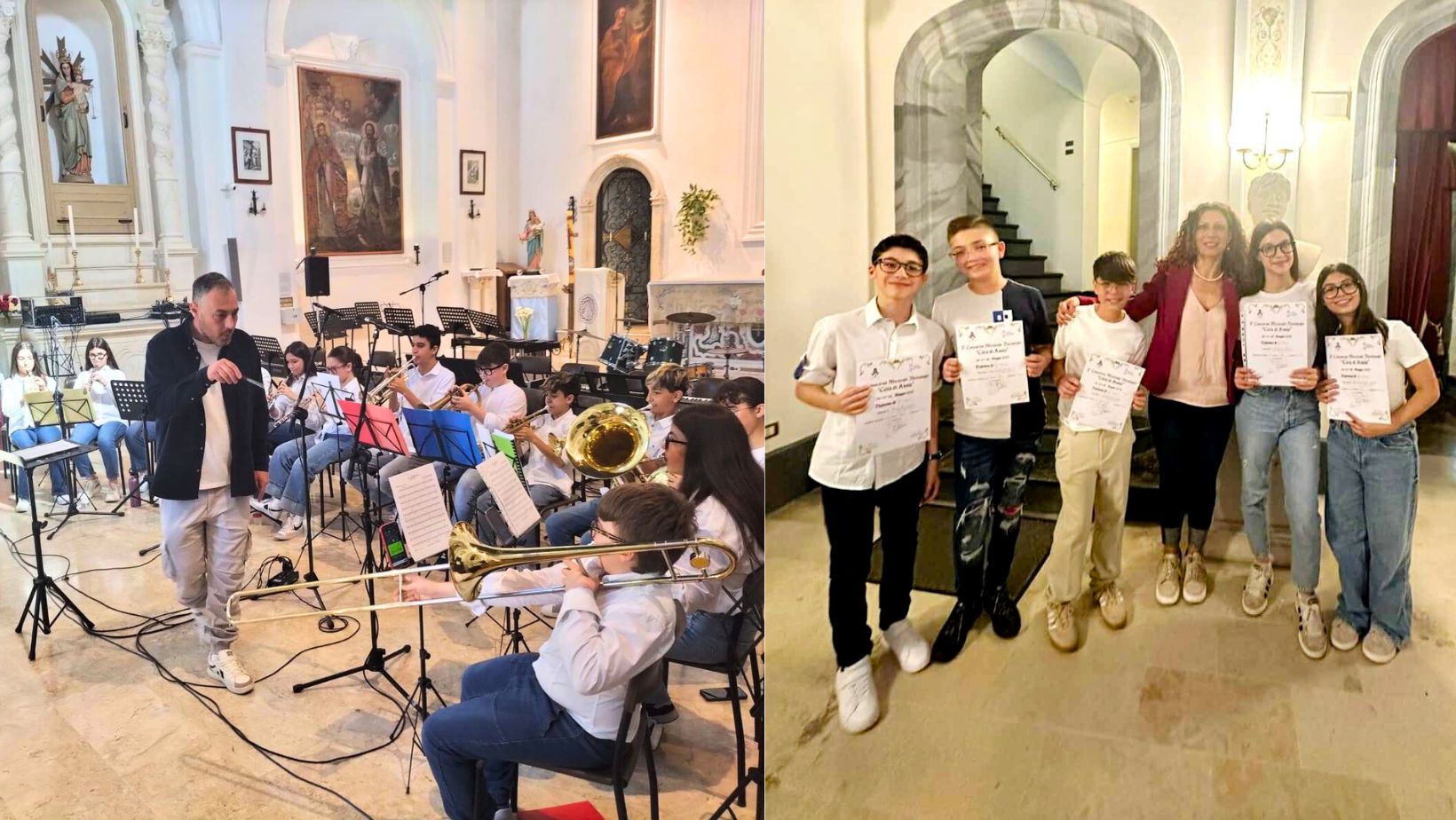 Dalla scuola al palco: successi per gli studenti della De Cillis in due concorsi musicali a Ispica ed Avola Dalla scuola al palco: successi per gli studenti della De Cillis in due concorsi musicali a Ispica ed Avola