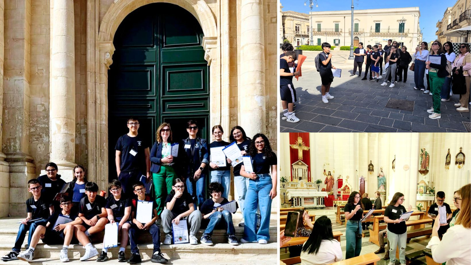 Rosolini, le mini guide dell’Istituto De Cillis raccontano la città Rosolini, le mini guide dell’Istituto De Cillis raccontano la città