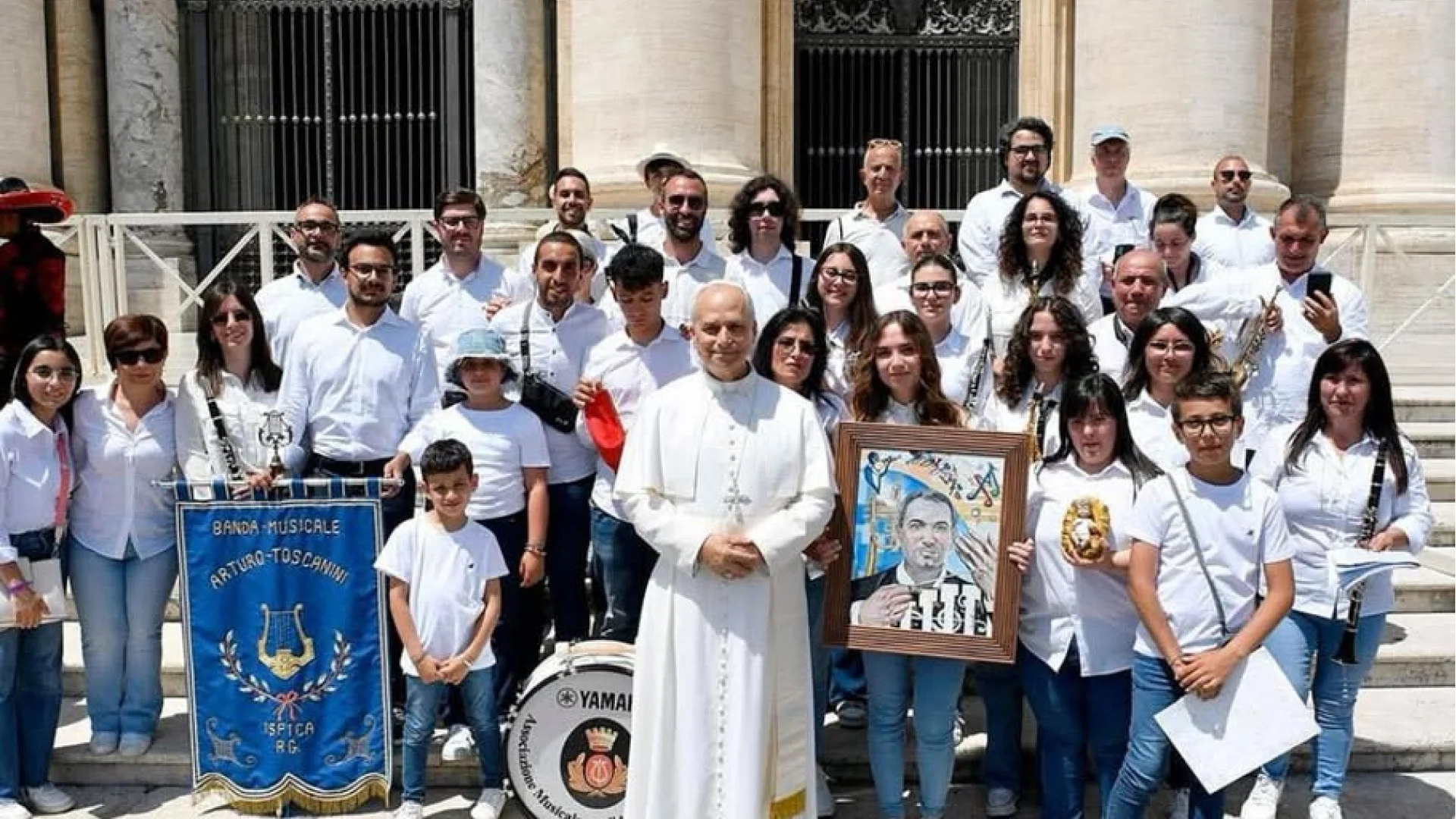 Una giornata storica in Vaticano per la Banda “Arturo Toscanini” di Ispica: emozionante incontro con Papa Leone XIV Una giornata storica in Vaticano per la Banda “Arturo Toscanini” di Ispica: emozionante incontro con Papa Leone XIV