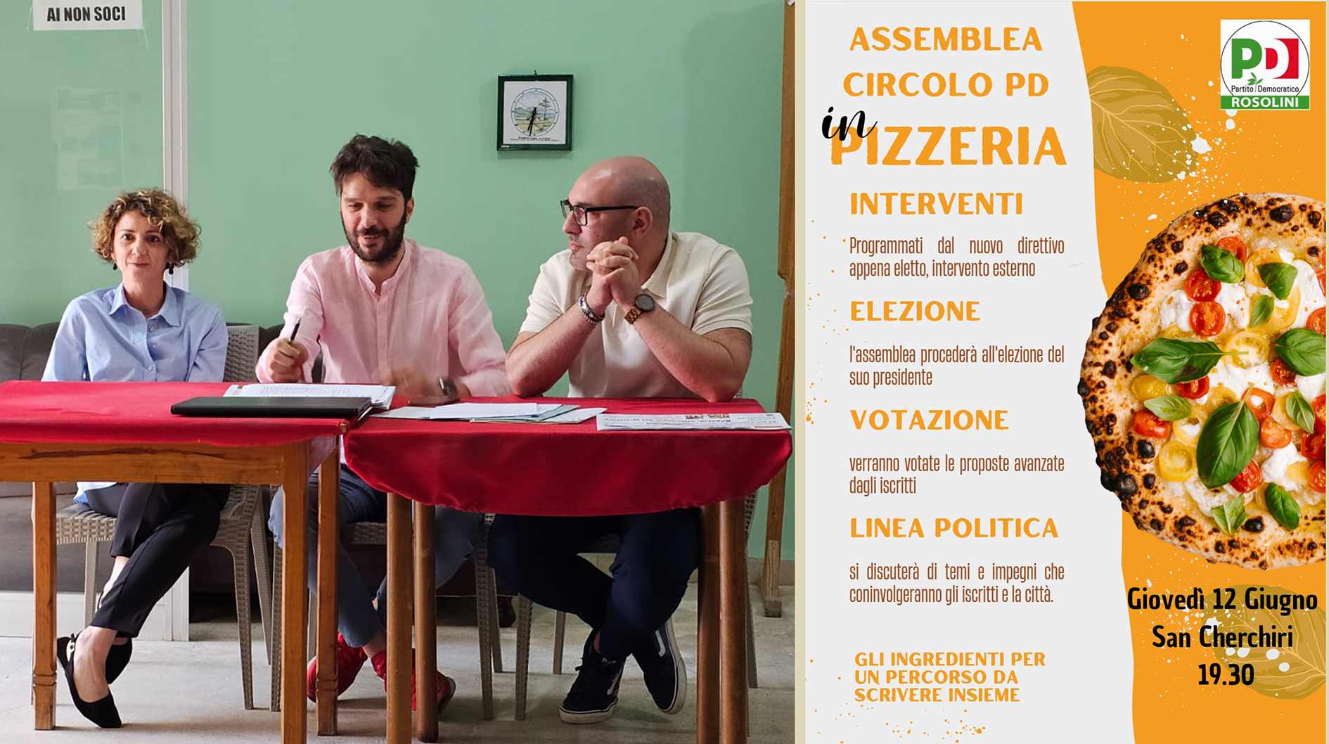 Prima assemblea cittadina per il Partito Democratico, Basile: “Avviamo una fase di rinnovamento” Prima assemblea cittadina per il Partito Democratico, Basile: “Avviamo una fase di rinnovamento”