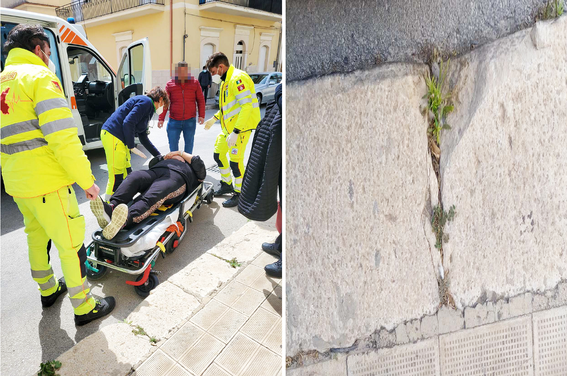 Cadde a causa di un marciapiede dissestato: risarcita dal Comune con 2.300 euro Cadde a causa di un marciapiede dissestato: risarcita dal Comune con 2.300 euro