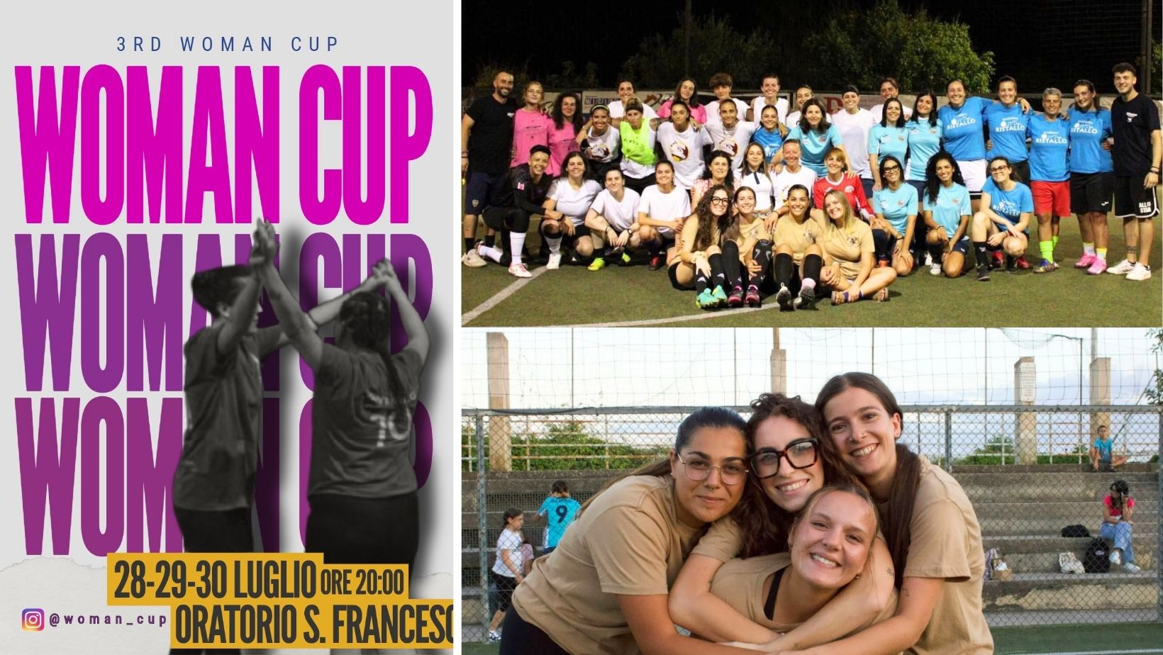 Successo per la terza edizione della Women Cup, il torneo di calcio a 5 femminile Successo per la terza edizione della Women Cup, il torneo di calcio a 5 femminile