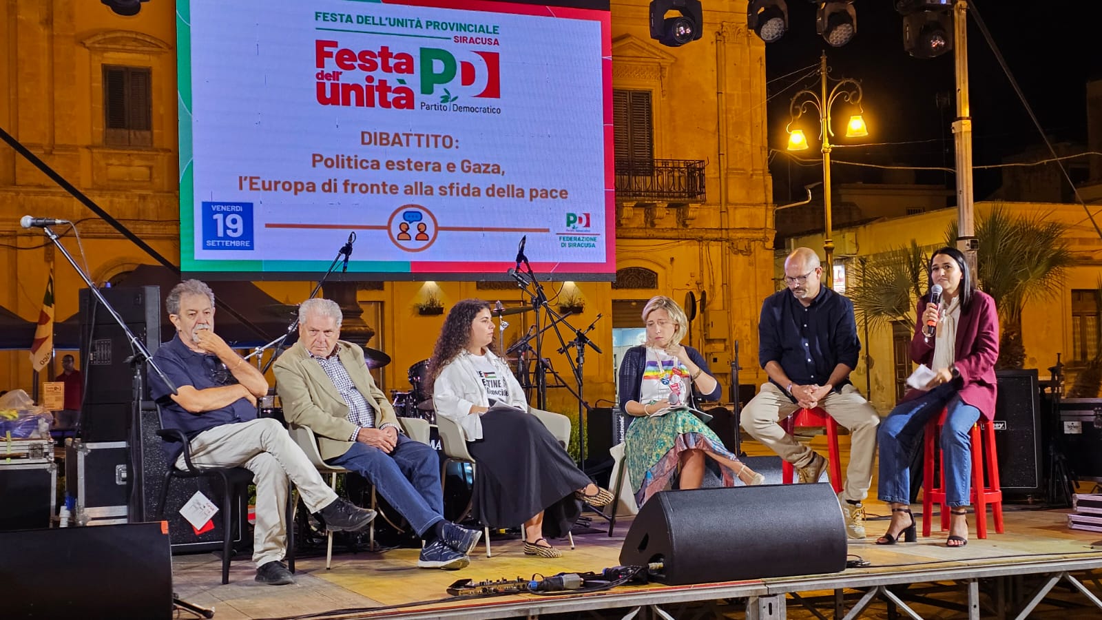 Festa dell’Unità a Rosolini, dibattito sulla politica estera: “Gaza, non più un futuro ma la fine”. Festa dell’Unità a Rosolini, dibattito sulla politica estera: “Gaza, non più un futuro ma la fine”.