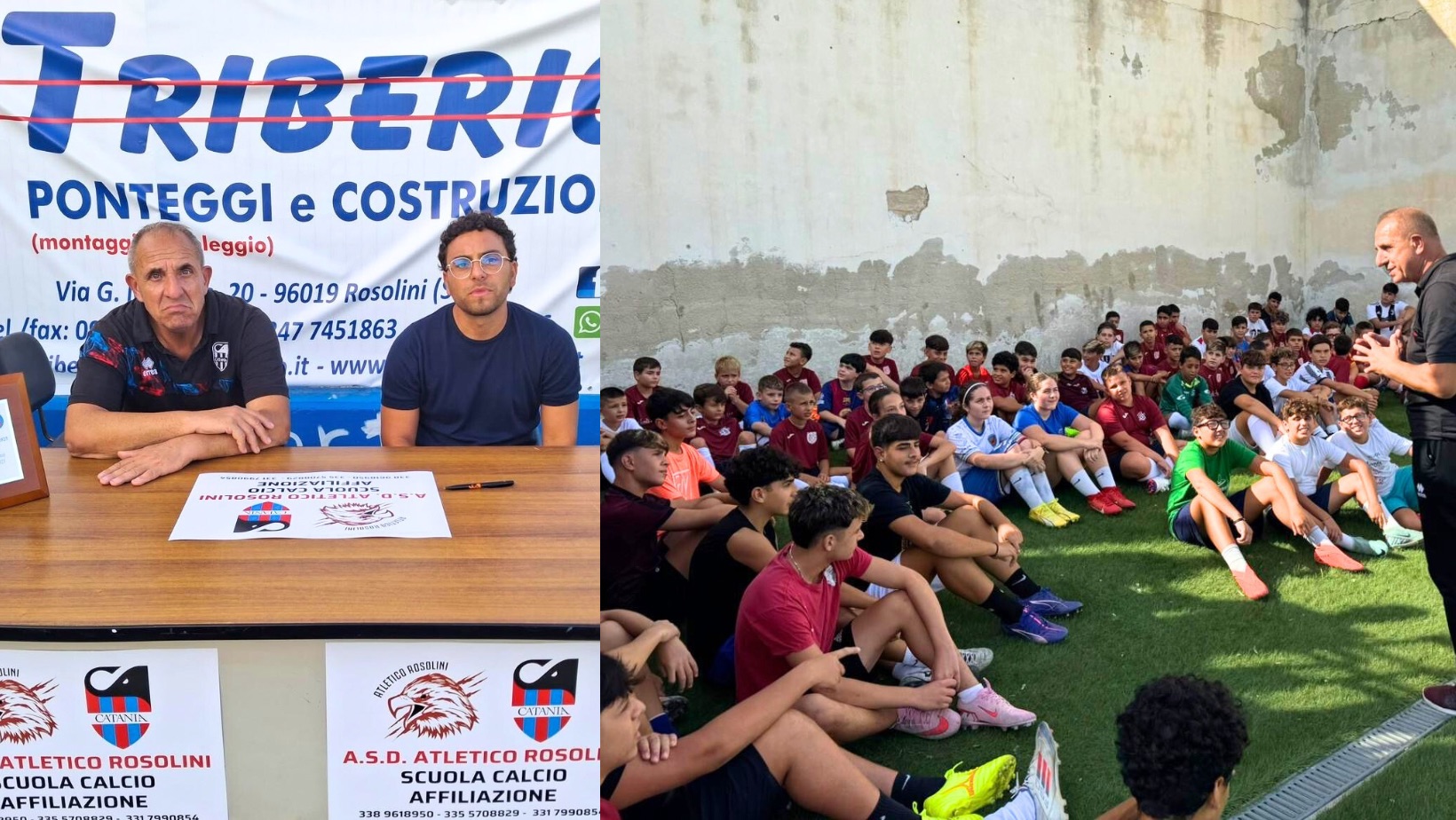 Nasce la Catania Academy a Rosolini, affiliazione tra Atletico Rosolini e Catania FC Nasce la Catania Academy a Rosolini, affiliazione tra Atletico Rosolini e Catania FC