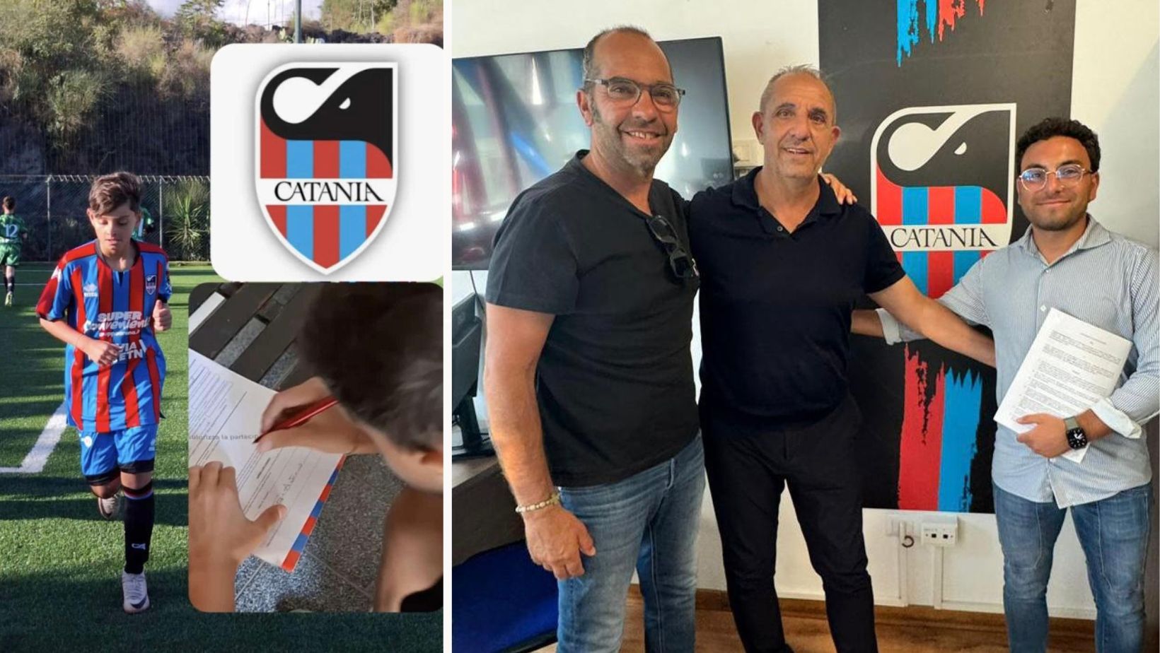 Il giovane Manuel Figura firma con il Catania FC: orgoglio e commozione per l’Atletico Rosolini Il giovane Manuel Figura firma con il Catania FC: orgoglio e commozione per l’Atletico Rosolini