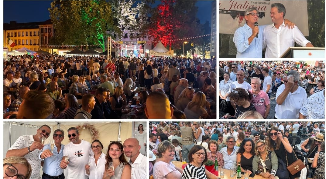 Prima Festa Italiana a Frankenthal (Germania): grande emozione e orgoglio per il gemellaggio con Rosolini Prima Festa Italiana a Frankenthal (Germania): grande emozione e orgoglio per il gemellaggio con Rosolini