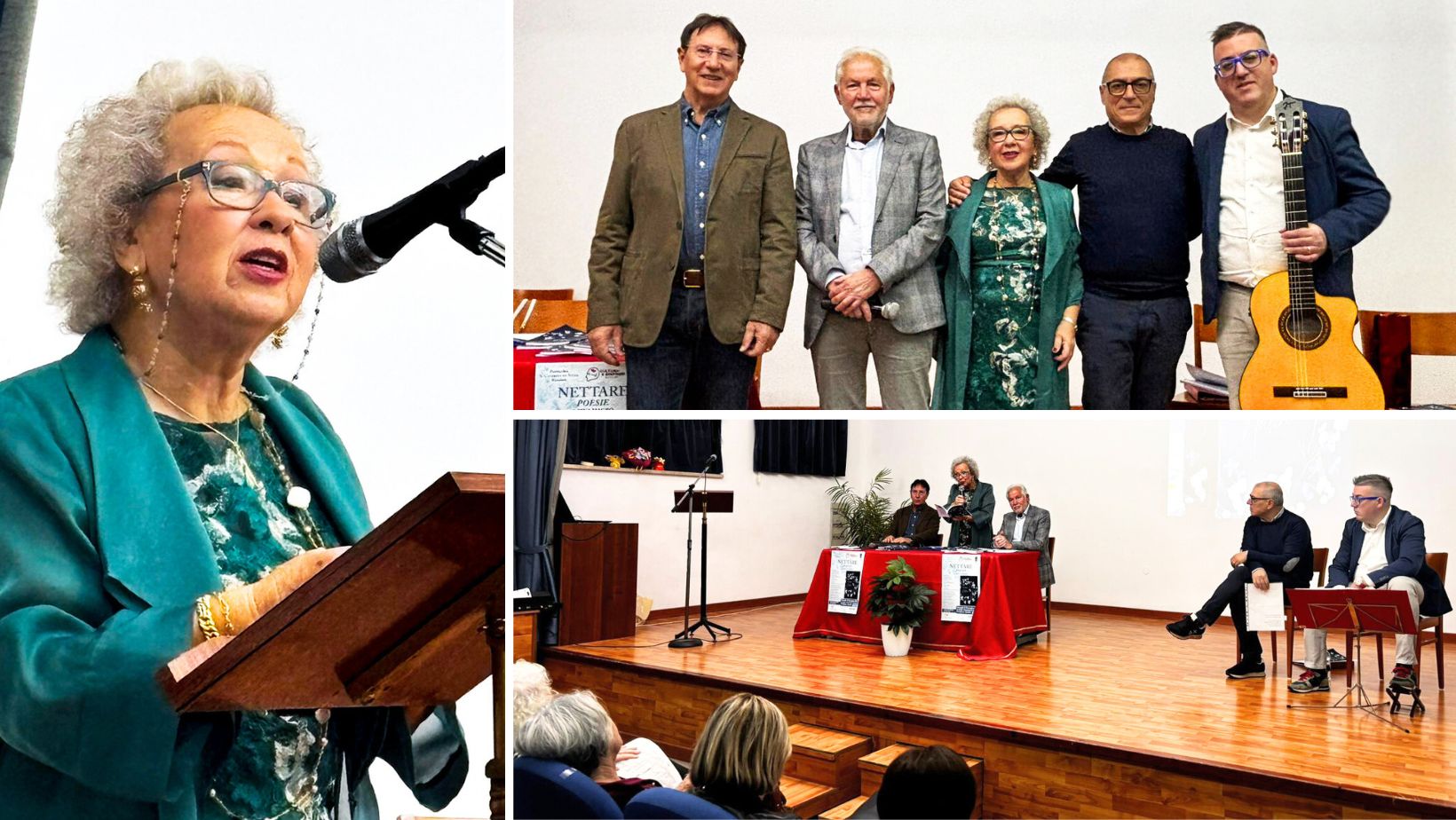 Presentato “Nettare”, l’esordio poetico di Pina Magro al Cineteatro Santa Caterina Presentato “Nettare”, l’esordio poetico di Pina Magro al Cineteatro Santa Caterina