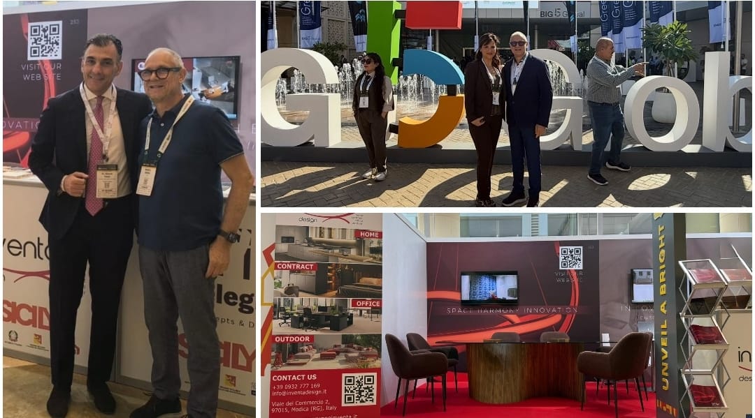 Inventa Design e Artelegno al Dubai World Trade Centre per rappresentare il “Made in Sicily”