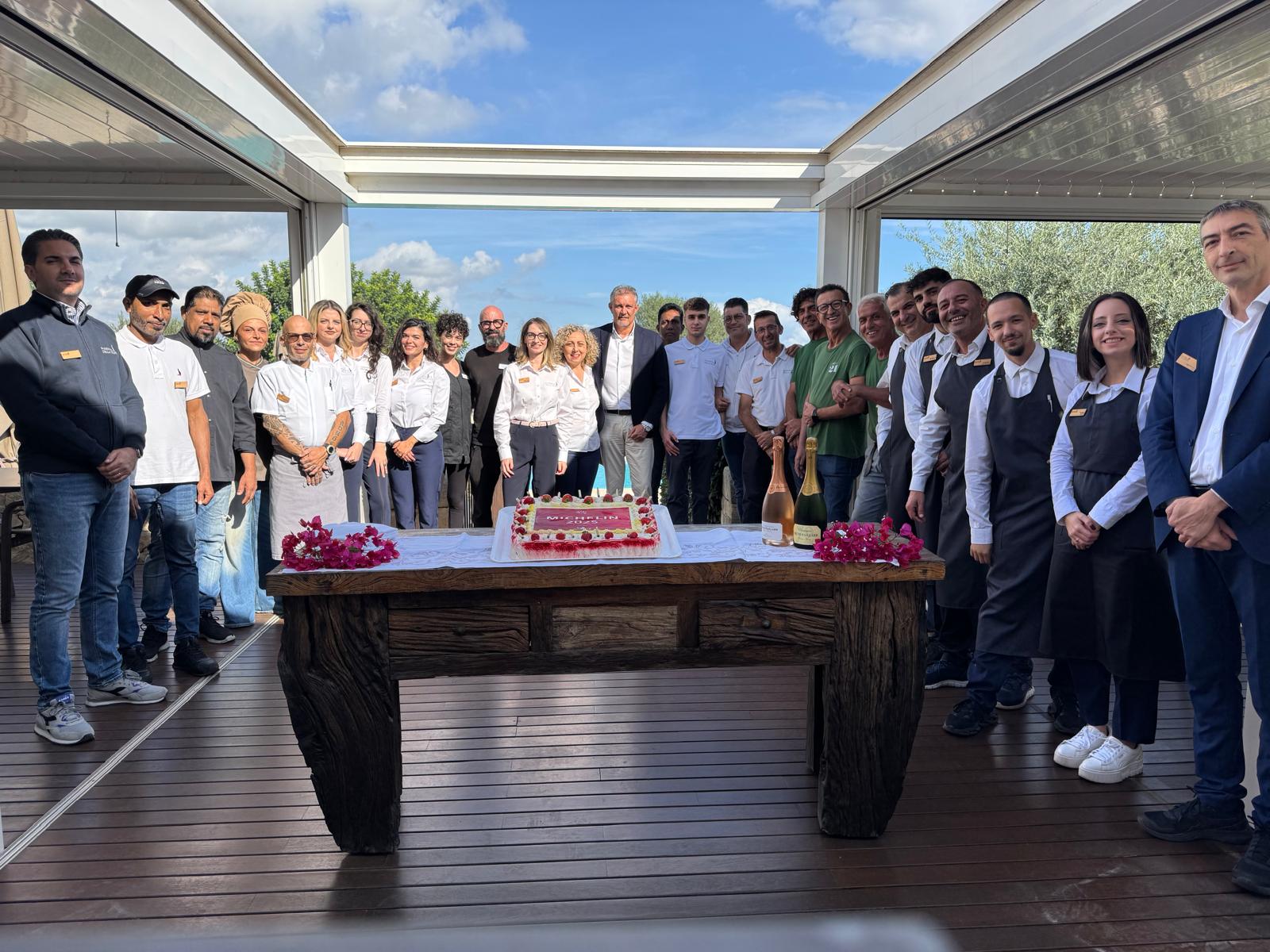 Ultimo giorno, grande traguardo: la Masseria della Volpe festeggia la Chiave Michelin