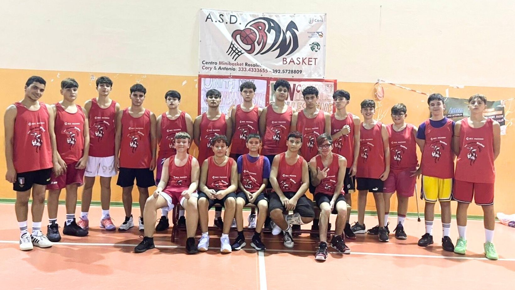 La CorAnt Basket continua la sua marcia trionfale e sale al comando nel Campionato Regionale AICS Under 16