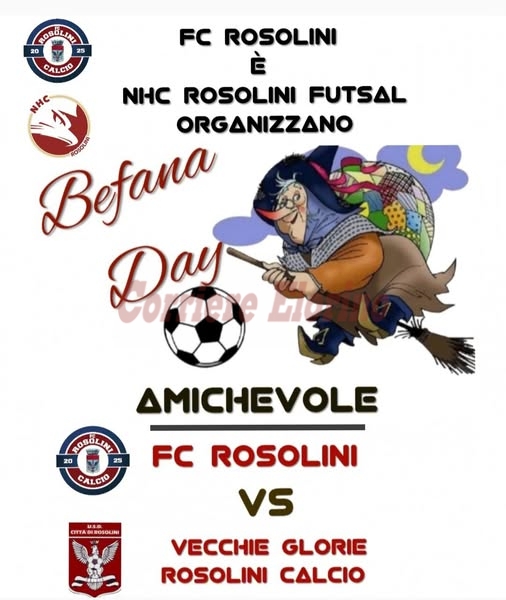 Epifania di sport e sorrisi: al campo sportivo “Consales” arriva la Befana del calcio