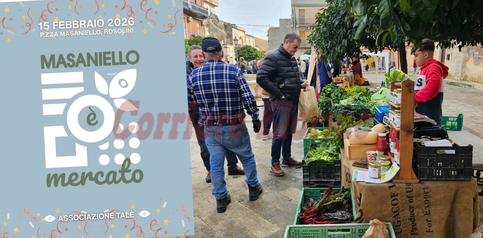 Domenica 15 febbraio torna “Masaniello è Mercato”, Carnevale e il tema del Clima al centro della terza edizione