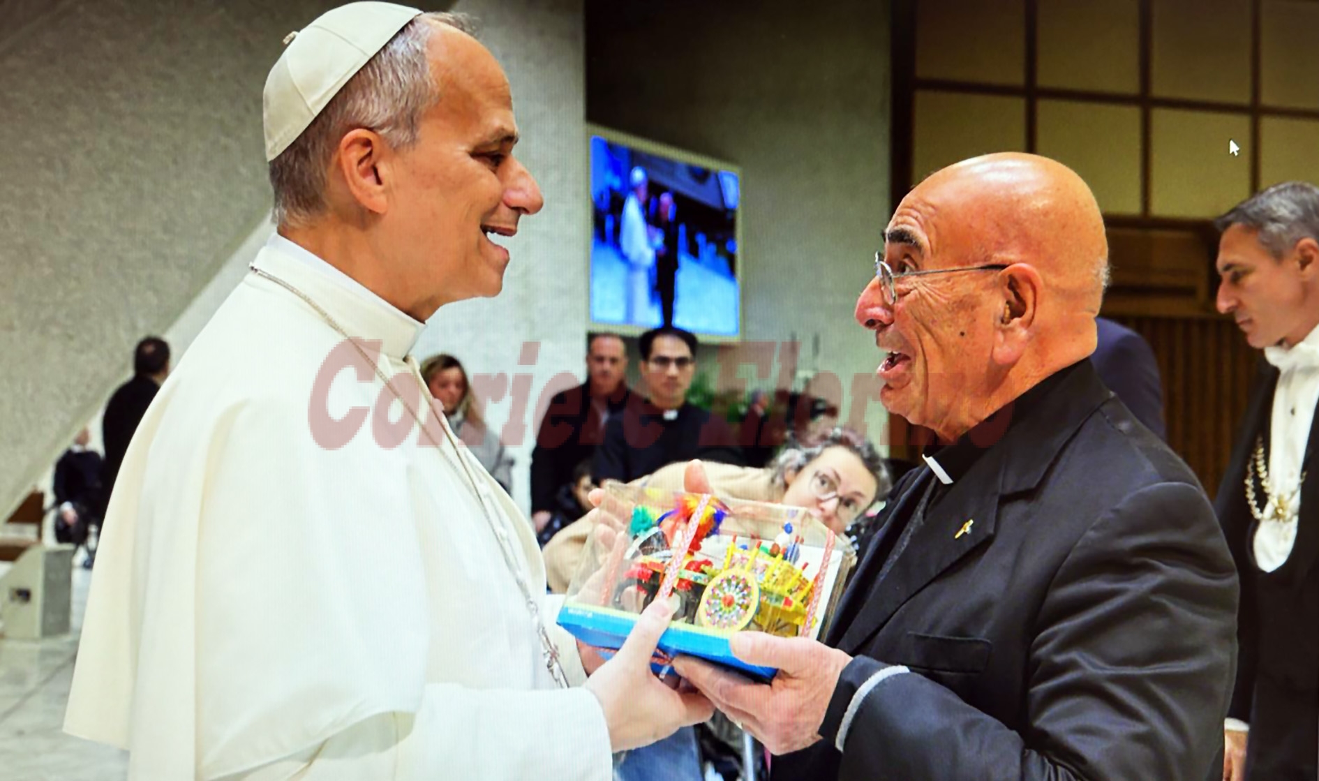 Un compleanno speciale nel cuore della Chiesa: gli 80 anni di Padre Sessa con Papa Leone XIV