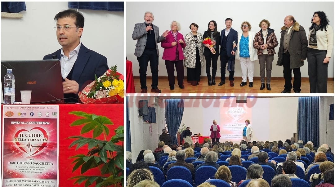 Salute e prevenzione, il dottor Giorgio Sacchetta al Cine Teatro Santa Caterina: “Non è mai troppo tardi per curare il proprio cuore” Salute e prevenzione, il dottor Giorgio Sacchetta al Cine Teatro Santa Caterina: “Non è mai troppo tardi per curare il proprio cuore”