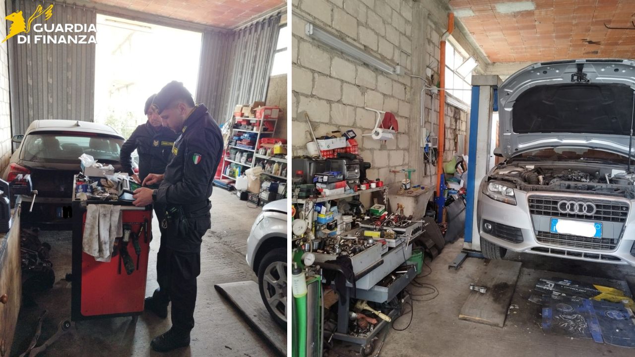 Scoperta a Modica un’officina meccanica abusiva: sequestri e sanzioni della Guardia di Finanza Scoperta a Modica un’officina meccanica abusiva: sequestri e sanzioni della Guardia di Finanza