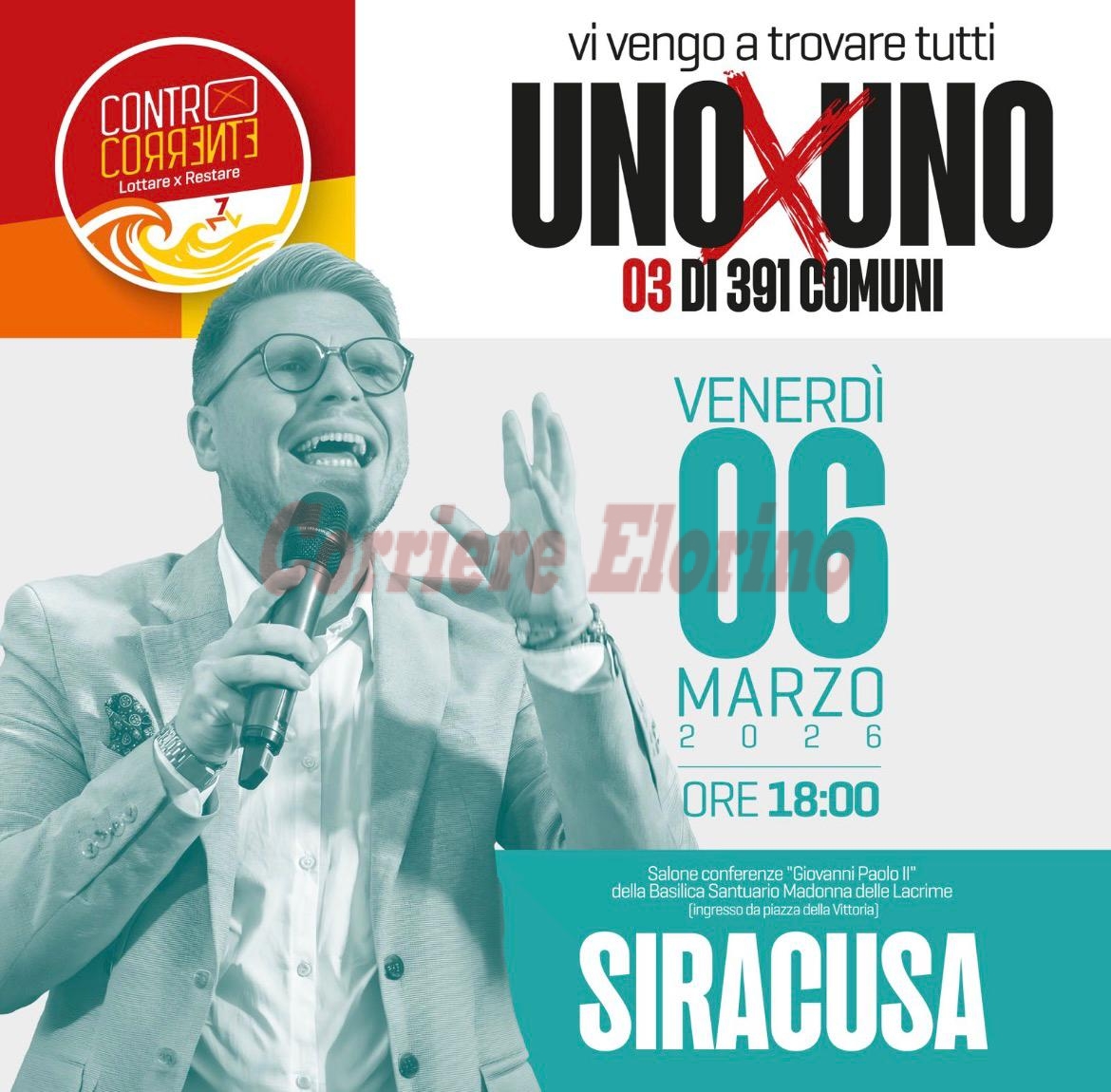 Presentazione a Siracusa dei primi dieci punti de “La Sicilia che vorremmo” con l’On. Ismaele La Vardera