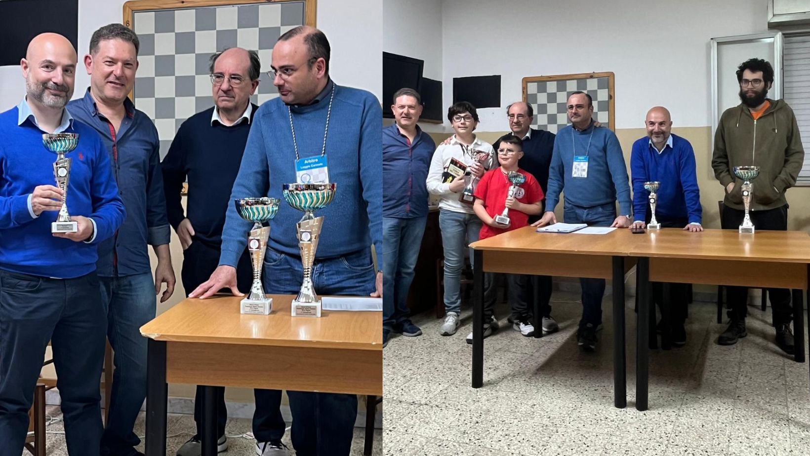 Scacchi, Rosolini sul podio con Giuseppe Chindemi: terzo posto agli Ottavi del Campionato Italiano FSI