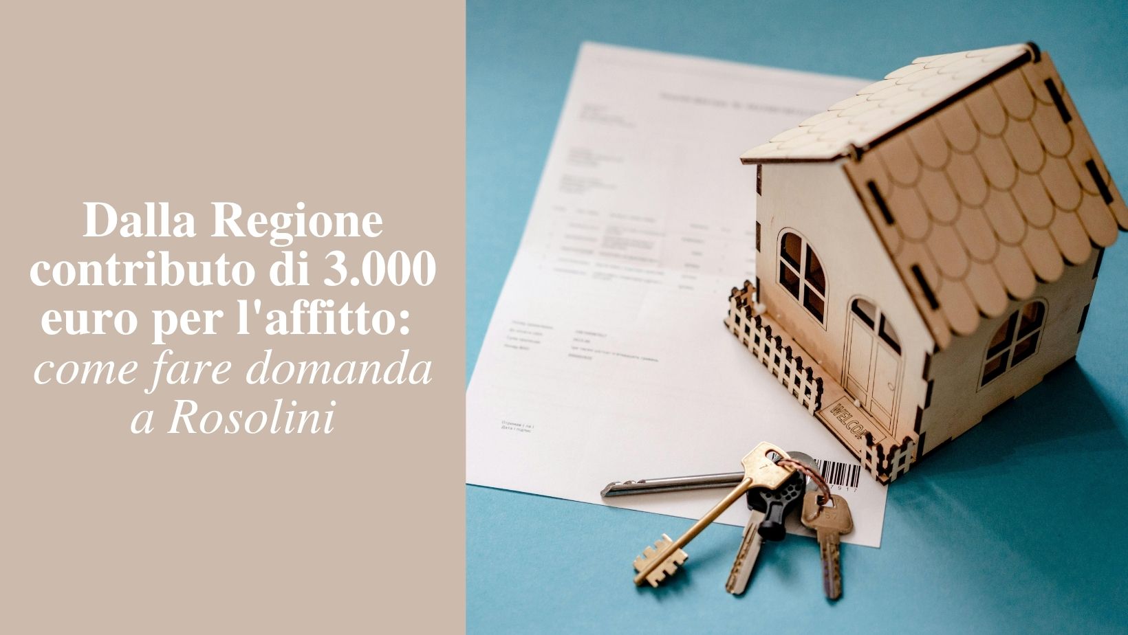 Arriva dalla Regione il contributo da 3.000 euro per l’affitto: come fare domanda a Rosolini