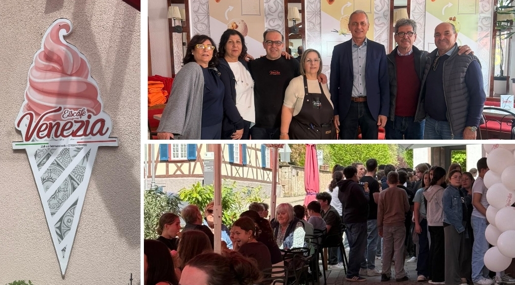 Dieci anni di Eiscafè Venezia: il gelato siciliano che ha conquistato la Foresta Nera in Germania
