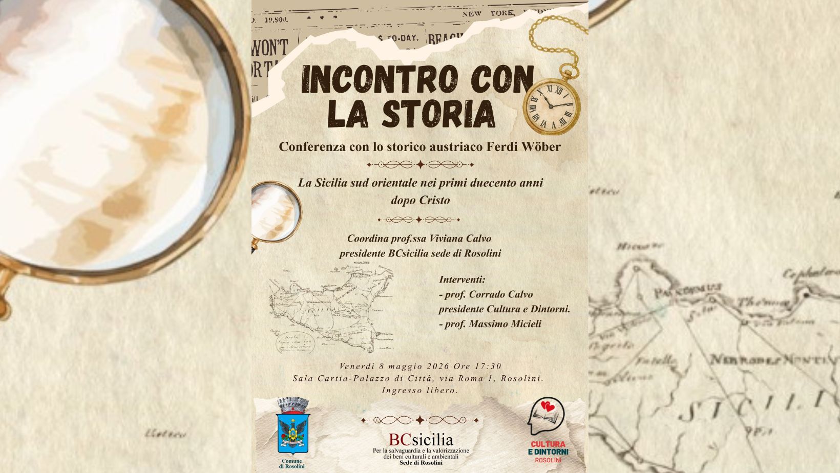 Rosolini, domani un “viaggio nella Sicilia romana” con lo storico austriaco Ferdi Wöber