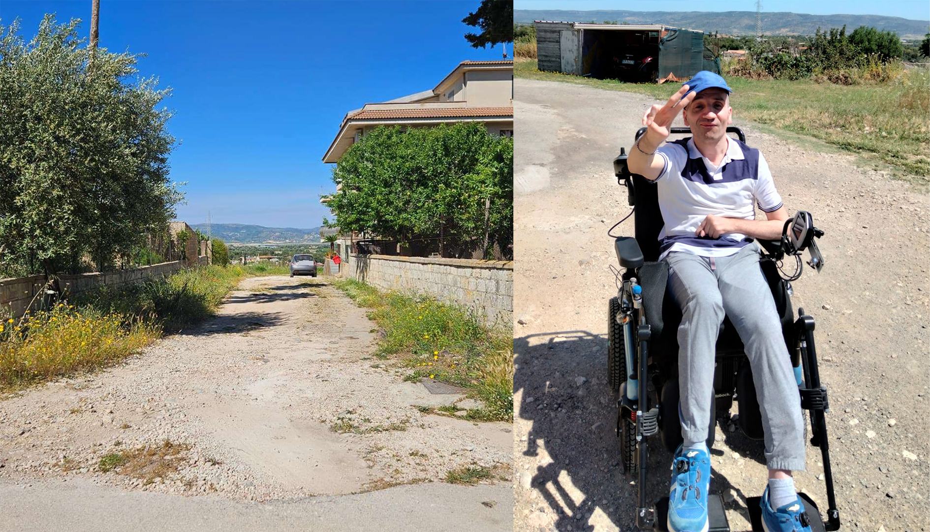 La strada di via Soldato Muriano impraticabile con la sedia a rotelle: “Giovanni non può uscire di casa” La strada di via Soldato Muriano impraticabile con la sedia a rotelle: “Giovanni non può uscire di casa”
