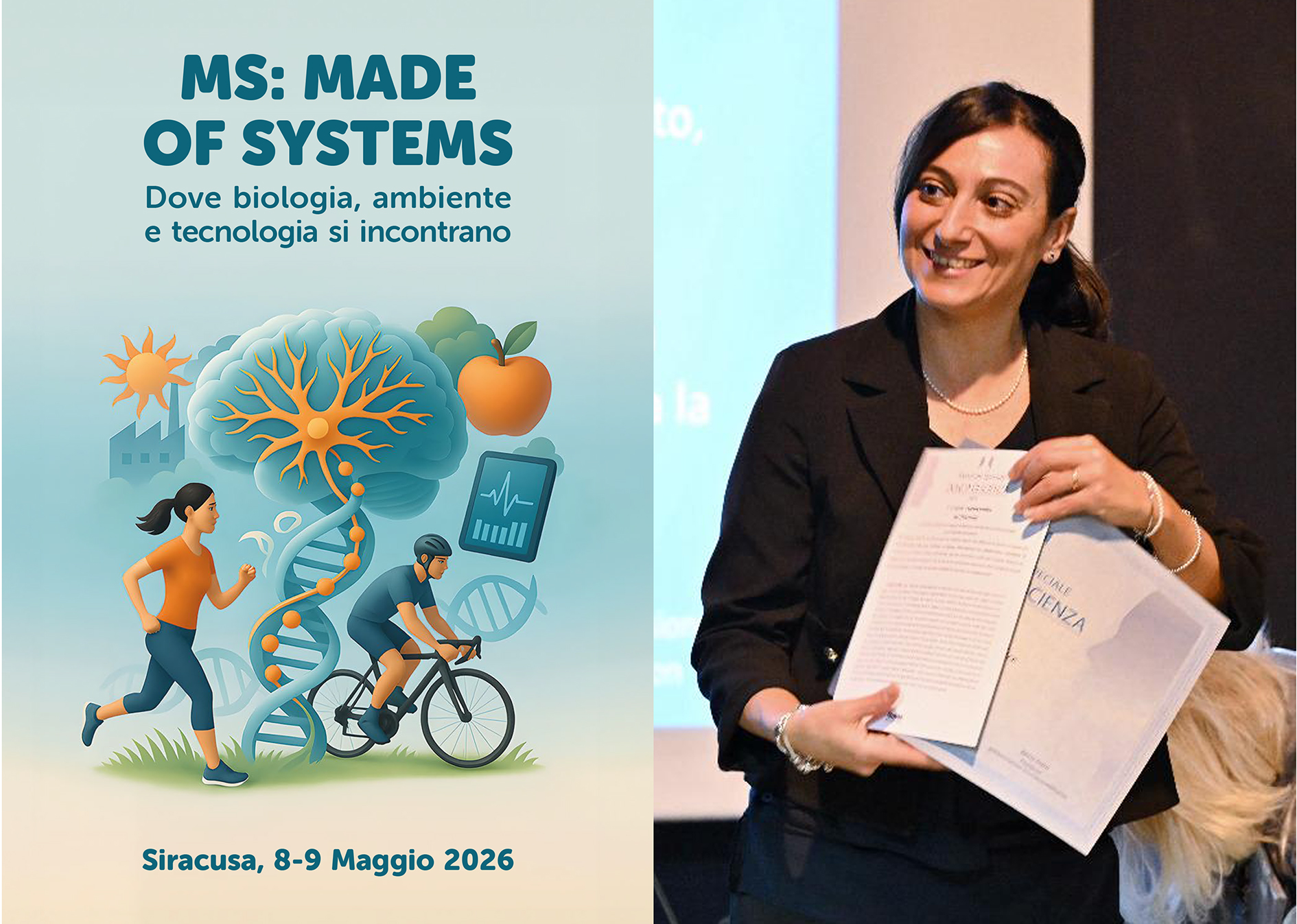 Siracusa al centro della neurologia mondiale: torna il congresso “MS: Made of Systems” sotto la guida della “rosolinese” Lorena Lorefice Siracusa al centro della neurologia mondiale: torna il congresso “MS: Made of Systems” sotto la guida della “rosolinese” Lorena Lorefice